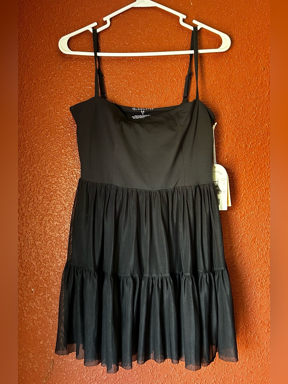Classic Black Tiered Mini Dress - (Brand: Unknown)